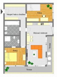 Pronájem bytu 3+kk v osobním vlastnictví 85 m², Praha 9 - Klánovice