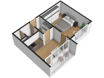 Prodej bytu 1+1 v osobním vlastnictví 34 m², Louny