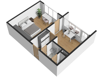 Prodej bytu 1+1 v osobním vlastnictví 34 m², Louny