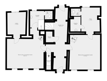 Prodej RD Březnice_půdorys - Prodej domu 250 m², Březnice