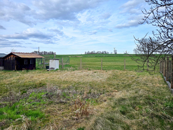 Zahrada cca 300 m2 za domem - Prodej domu 278 m², Prostějovičky