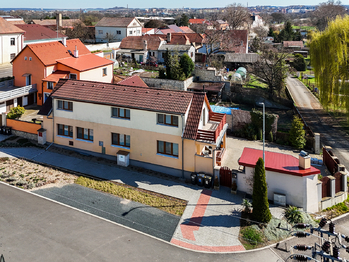 pohled na dům - Prodej domu 233 m², Dobroměřice