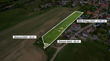 Prodej pozemku 4906 m², Chyňava