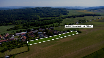 Prodej pozemku 4906 m², Chyňava