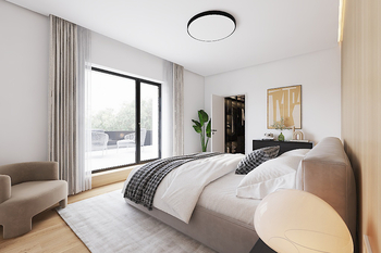 vizualizace - Prodej domu 285 m², Křenice