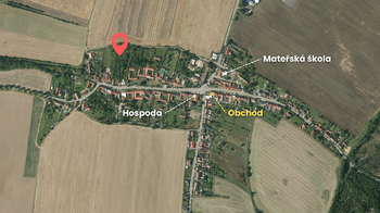 Prodej pozemku 1030 m², Újezd u Rosic