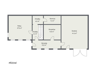 Prodej domu 110 m², Železný Brod