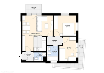 Prodej bytu 3+kk v osobním vlastnictví 62 m², Praha 6 - Dejvice