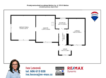 Prodej domu 80 m², Bečice