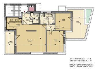 Pronájem bytu 3+kk v osobním vlastnictví 125 m², Praha 10 - Vršovice