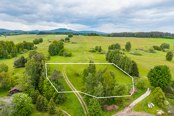 Prodej pozemku 4001 m², Horní Stropnice