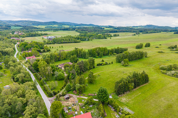 Prodej pozemku 4001 m², Horní Stropnice