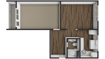 Prodej bytu 2+1 v osobním vlastnictví 57 m², Kadaň