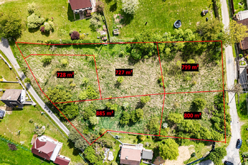 Prodej pozemku 800 m², Vlastějovice