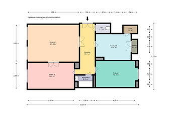 Prodej bytu 3+1 v osobním vlastnictví 96 m², Praha 2 - Vinohrady