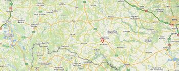 lokace obce Nové Syrovice - Prodej domu 341 m², Nové Syrovice