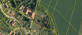Prodej pozemku 1300 m², Bělotín