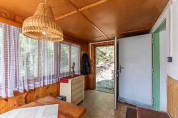 Krytá vstupní veranda - Prodej chaty / chalupy 80 m², Újezd nade Mží