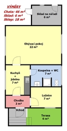 Prodej chaty / chalupy 46 m², Seč