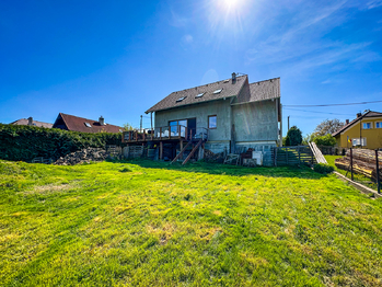 Pohled ze zahrady  - Prodej domu 154 m², Chaloupky