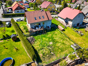 Pohled z dronu - Prodej domu 154 m², Chaloupky