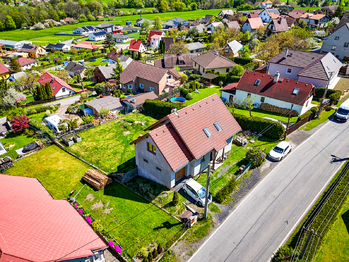 Pohled z dronu  - Prodej domu 154 m², Chaloupky 