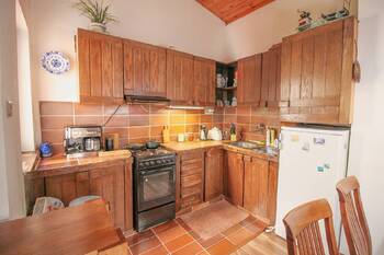 kuchyně - Pronájem domu 222 m², Hrdějovice