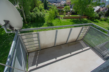 Balkón - Prodej bytu 3+1 v družstevním vlastnictví 60 m², Hradec Králové