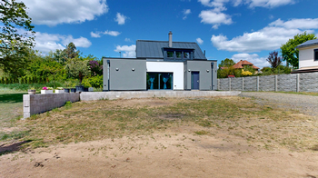 pohled na dům - Prodej domu 134 m², Pyšely