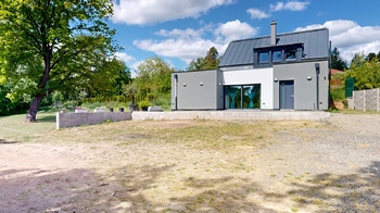 pohled na dům - Prodej domu 134 m², Pyšely