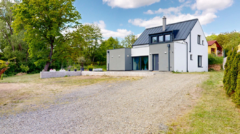 pohled na dům - Prodej domu 134 m², Pyšely