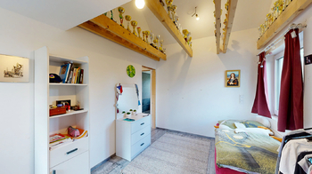 pokoj v podkroví - Prodej domu 134 m², Pyšely