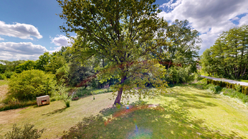 výhled z terasy - Prodej domu 134 m², Pyšely