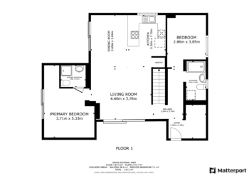 půdorys přízemí - Prodej domu 134 m², Pyšely