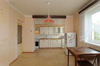 Obývací pokoj - Prodej bytu 4+kk v osobním vlastnictví 90 m², Sedlčany