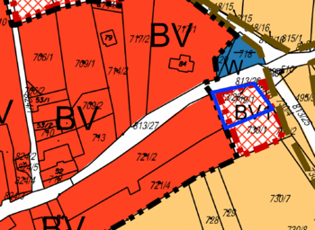 územní plán - Prodej pozemku 699 m², Řemíčov