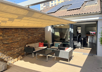 Terasa - Prodej domu 369 m², Praha 4 - Kamýk