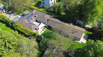 Pohled na RD - Prodej domu 369 m², Praha 4 - Kamýk 