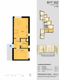 Pronájem bytu 2+kk v osobním vlastnictví 46 m², Praha 2 - Nové Město