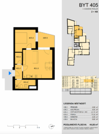 Pronájem bytu 2+kk v osobním vlastnictví 51 m², Praha 2 - Nové Město