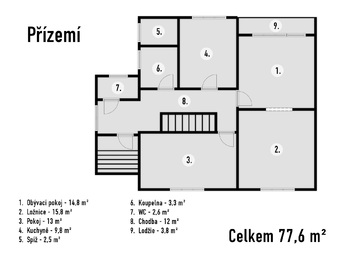 Prodej domu 155 m², Černolice
