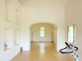Obývací místnost - Prodej domu 387 m², Vonoklasy
