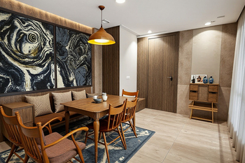Vizualizace jídelna - Prodej domu 140 m², Hostěrádky-Rešov