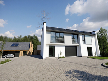 Vizualizace - Prodej domu 140 m², Hostěrádky-Rešov