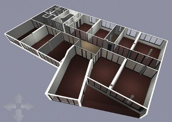 Pronájem kancelářských prostor 534 m², Ostrava