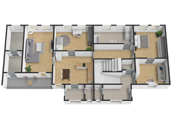1. nadzemní podlaží - Prodej domu 230 m², Libočany