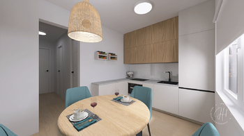 Vizualizace - Prodej bytu 1+1 v osobním vlastnictví 40 m², Praha 10 - Strašnice