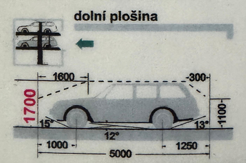 Prodej garážového stání 12 m², Brno