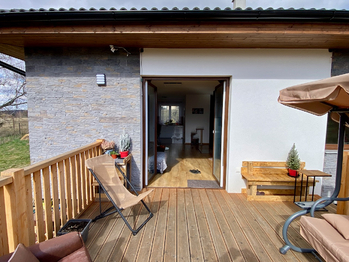 Velká terasa - Prodej domu 132 m², Ondřejov