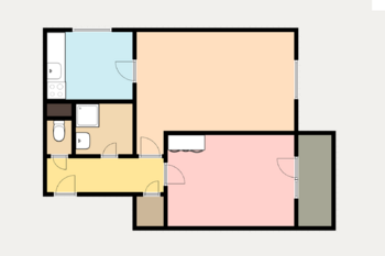 Prodej bytu 2+1 v osobním vlastnictví 52 m², Dobříš